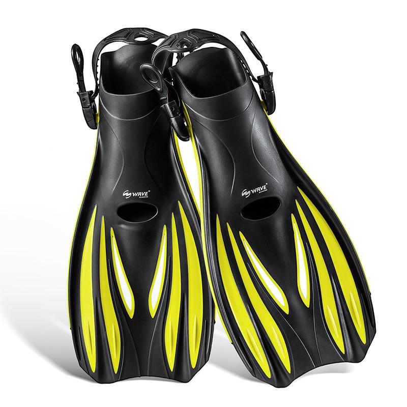 Professional Adjustable Lace-up Flippers Men Women Freestyle Diving Swimming Equipment S жёлтый