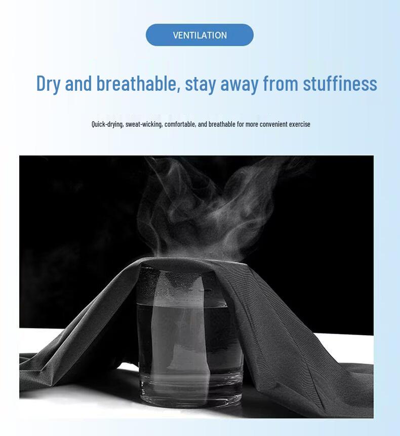 Men's Casual Ice Silk Straight-Leg Stretch Pants - Loose Fit, Elastic Waist, Plus Size