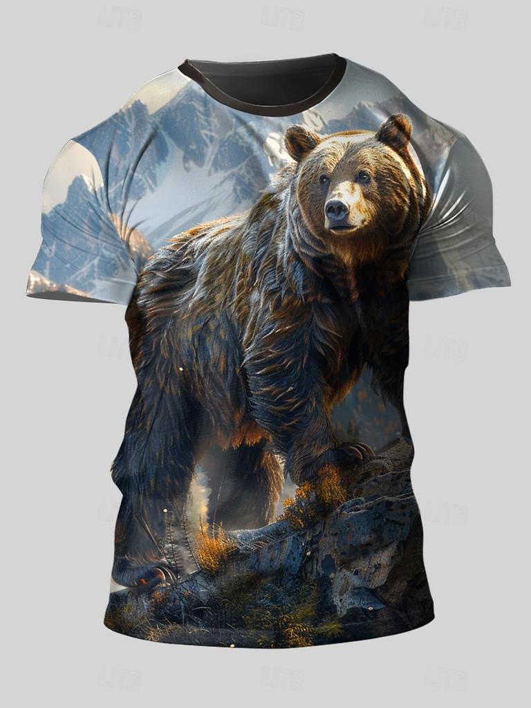 Flame Animal модная мужская футболка с 3D принтом футболка для уличного спорта уличная футболка черная рубашка с круглым вырезом летняя весенняя одежда одежда