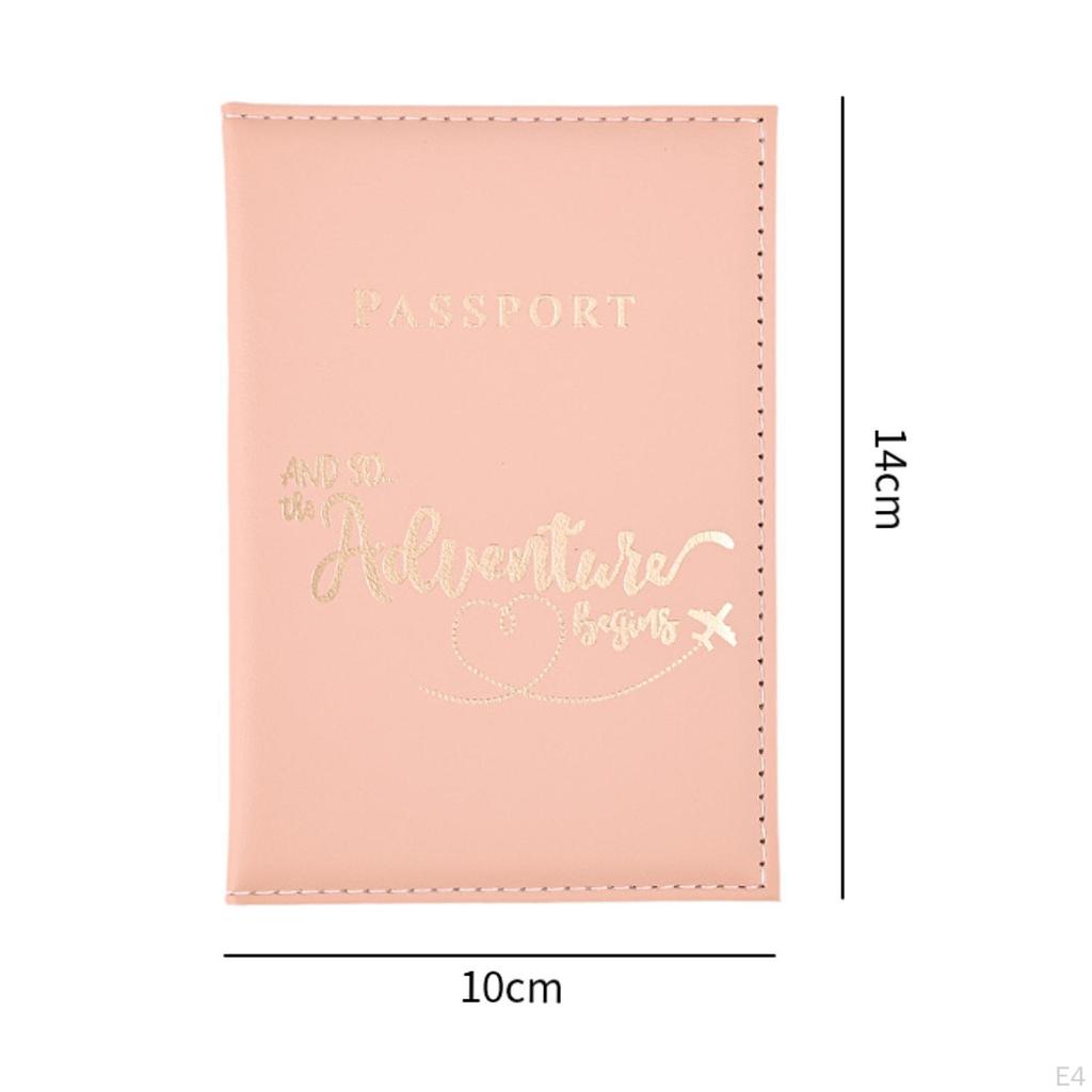Passport Cover Portable Lightweight for Women Men Protection Wallet