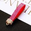 Keychain Leather Colored Rope Pendant Bag Decoration Fashion Ornament Gifts