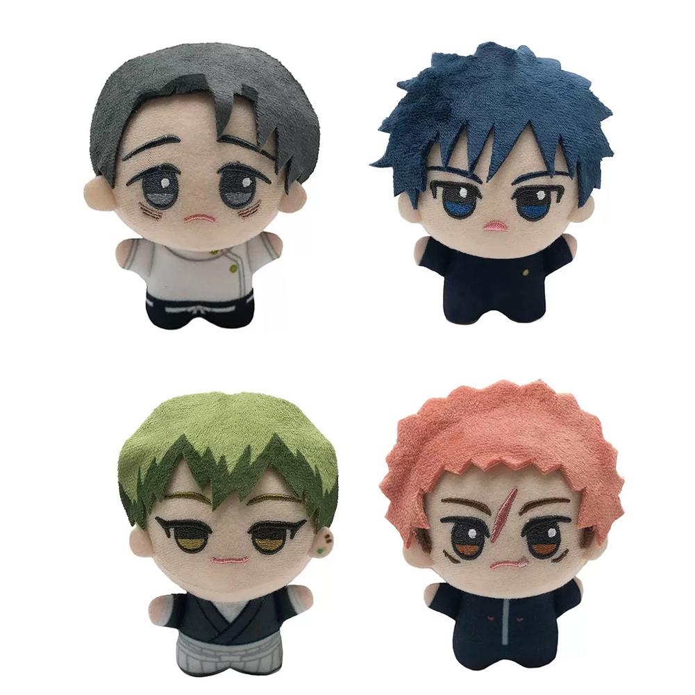 Anime Jjk Knuffel Fushiguro Megumi Ryomen Sukuna Figuur Katoenen Pop Itadori Yuji Knuffel Naoya Zenin Knuffels Sleutelhangers Cadeau 13CM