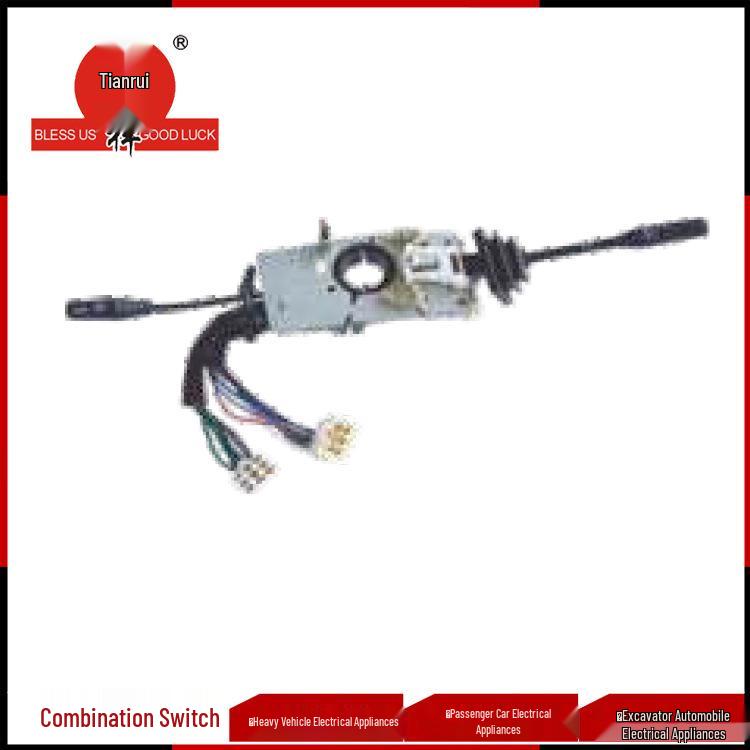 Compatible with JK328D Combination Switch 37D84-74010 for Dongfeng EQ140-2 Diesel Vehicle. Tianrui Xiang