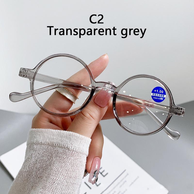 Anti Blue Light Glasses Round Optics Glasses Ultra Light Men Women Anti Rays Radiation Blocking Computer Vision Care Spectacle