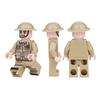 20 Pièces Figurine de Soldat Miniature Modèle de Soldat Peint à la Main Jouet de Construction Décoration de Bureau Cadeau pour Amateurs Militaires Collectionneurs