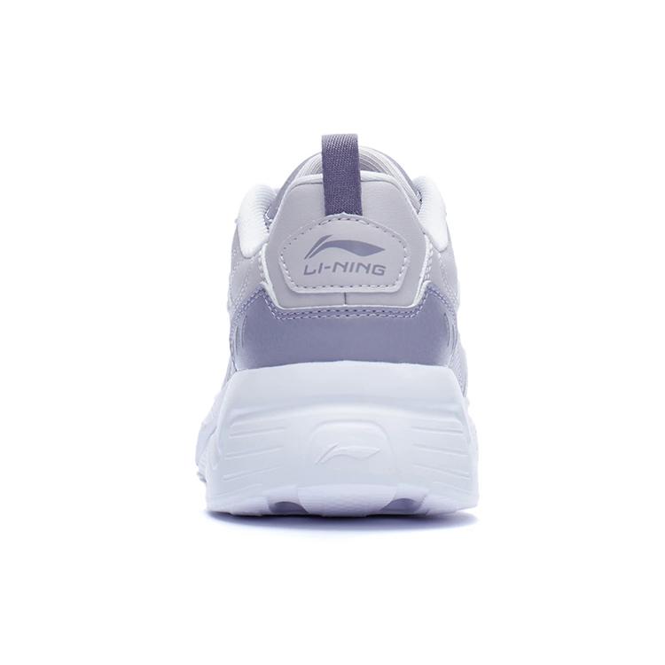 Li Ning Li Ning Running Collection Cushioning Slip Resistant Abrasion Resistant Low top Running Shoes Women's Purple ARSR054-3