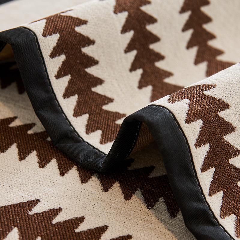 Nordic High Sense Chenille Sofa Cushion Four Seasons Universal Seat Cushions Non-Slip Leather Sofa Cover Cloth