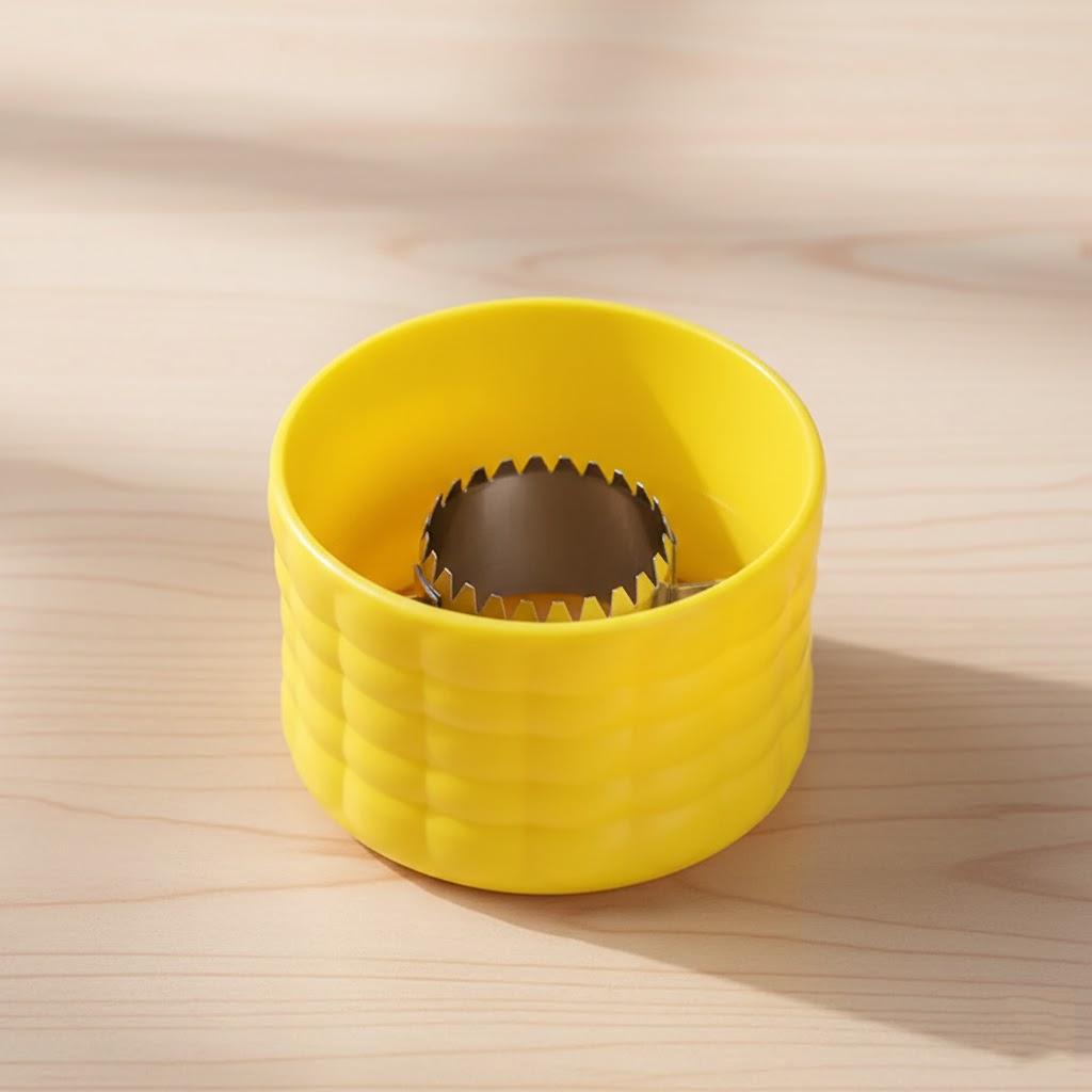 

Corn Peeler Wire Stripper Vegetable Fruit Cutter Chopper Slicer Kitchen Salad Prep Tool for Easy Food Preparation жовтий
