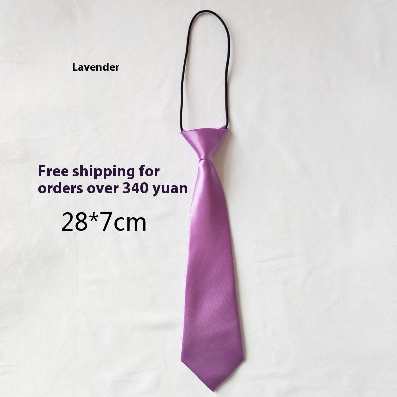 Petits Élastiques pour Enfants Élastiques Couleur Pure Accessoires d'Activité pour Bébés Filles Cravates pour Uniforme Scolaire Enfants