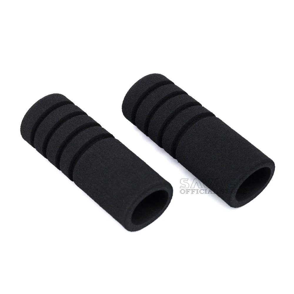 Universal 7/8" 22mm Motorcycle Anti-slip Handlebar Grips Sponge Cover Comfortable Motocross Off-road Electric Bike Handle Bar Co