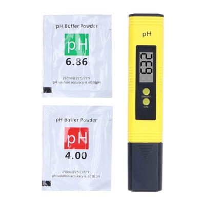 Digitální pH metr 0,01pH Přesnost Přenosný Mini Tester kvality vody pro Akvárium Akvakulturu
