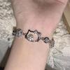 Hello Kitty Bracelet Kawaii Sanrio Diamond Cute Jewelry Anime Peripheral Necklace For Friend Girlfriend Birthday Jewelry Gift