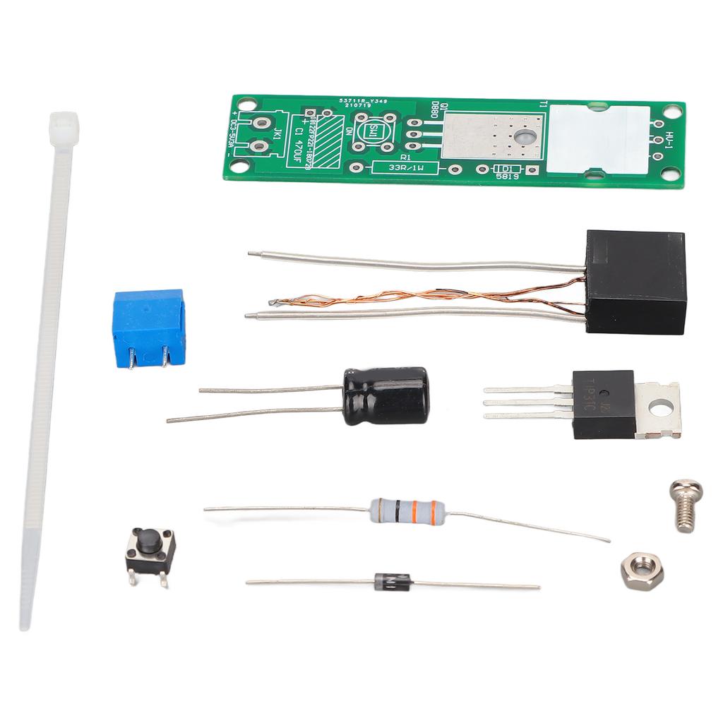 Lichtbogenzündgerät-Kit Mini-Größe Hochspannung Elektronisches Feuerzeugteile Zubehörset für DIY