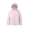 FILA Explore Breathable Shell Trendy Fashion Minimalist Casual Sports Outdoor Versatile Hooded Woven Jacket Women jackets Red Purple A11W617701FPU