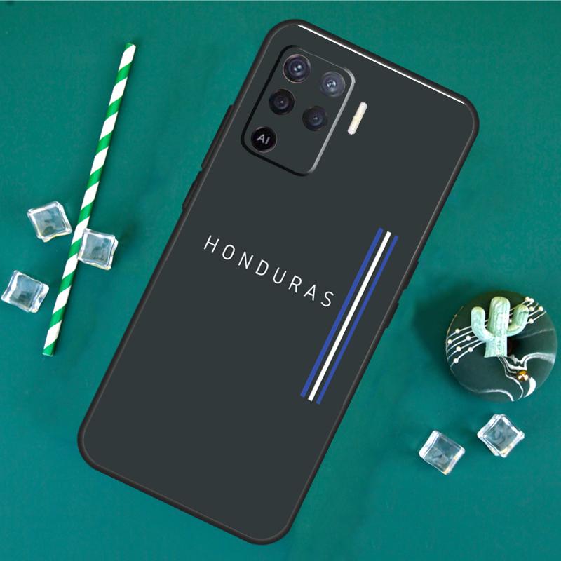 Honduras Flag Phone Case For Oppo A18 A38 A58 A78 A98 A40 A60 A80 A91 A15 A17 A74 A94 A54 A57S A16 A76 A96