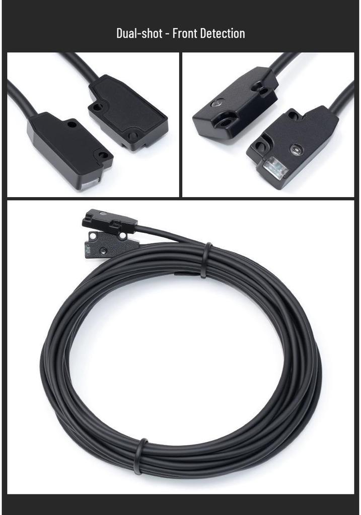 Ultra-Thin Anti-Interference 24V NPN Infrared Photoelectric Sensor with Normally Open Diffuse Reflection Switch