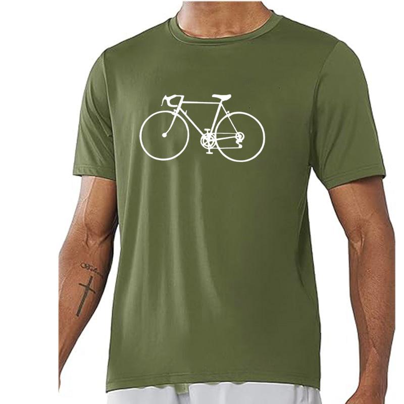Bicycle Shirt Unisexs Tshirt Cycle Bike Lover Gift Husband Dad Clothing Cool Design Street Shirt Short Sleeve Top Tee Unisex Clothing