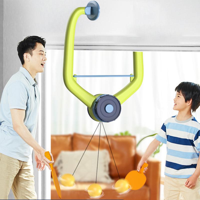 Door Ping Pong Game Over The Door, Adjustable Doorway Game Pingpong Trainer Door Jam Pingpong Starter Kit For Door Frame Hanging