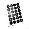 72x Pool Table Marker Dots for Billiard Practice 3.5cm Portable Tablecloth Maintenance Repair
