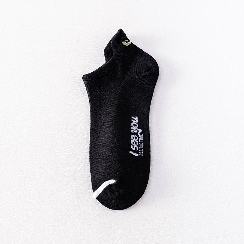 

Мужские дышащие носки до щиколотки - Устойчивые к запаху, Влагоотводящие, Невидимые носки-лодочки. One Size