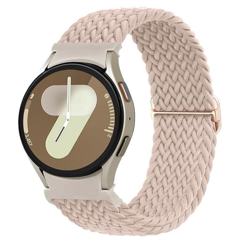 Band For Samsung Galaxy Watch 7 FE 5 Pro 4 6 Classic 44mm 40mm No Gaps Braided Wrist Sport Bracelet Correa Galaxy Watch 7 Straps