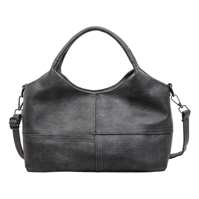 Texture Soft Leather Handbag, High-end Feel, Light Luxury Women's Bag, Large Capacity Commuting Shoulder Crossbody Bag, Women's Bag