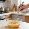 10 Inch Whisk, 304 - Stainless Steel Small Whisks For Cooking, Baking, Mixing Ingredients & Deep Containers (1 Piece)