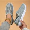 Neue Frühling- und Herbst-leichte und atmungsaktive Trend-Casual- und bequeme Paar-Modell-Netz-Halbschuhe zum Hineinschlüpfen für Damen