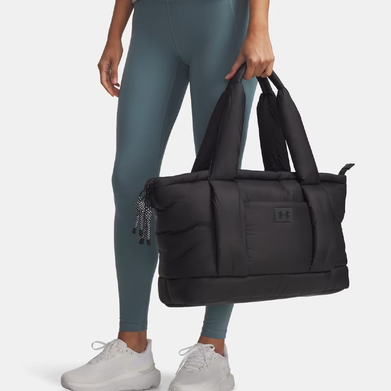 Under Armour Polyamide Tote Bag, Shopping Bag, Handbag, Shoulder Bag Women's Black 6000963-001