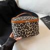 2026 New Leopard Print Cosmetic Bag Large Capacity Cosmetic Storage Bag Portable Toilet Bag