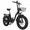 KETELES KF9 Endurance Version Falt-E-Bike 1000W, 48V 35Ah, Al-Legierung Gabel mit Lockout, 20"x4.0" Fat Tires, Shimano 7-Gang, Hydraulische Bremsen