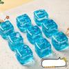 Snowflakes Ice Cube Anti-Stress Squishy Toys Slow Rebound Stress Relief Ball Decompression Fidget Toy For Adults Birthday Gifts