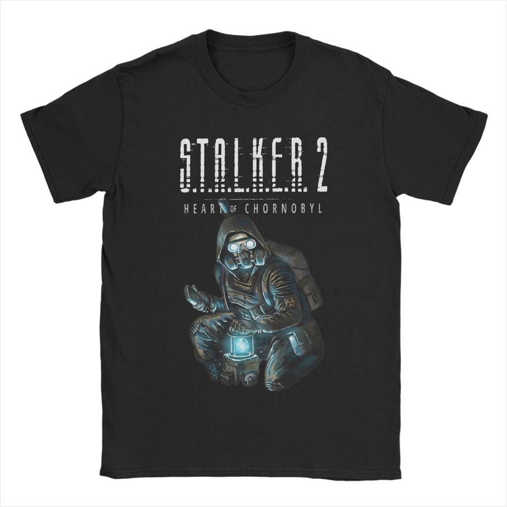 T-shirt Gioco Stalker Estivo Stalker 2 Videogioco per Unisex Magliette in Cotone Manica Corta Abbigliamento