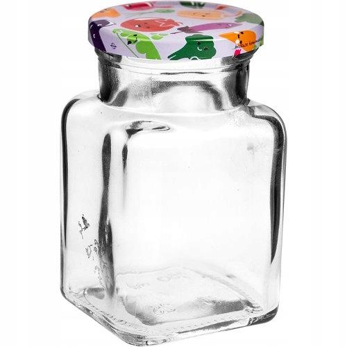 Glass jar with screw cap TO fi53 150ml 6 pcs