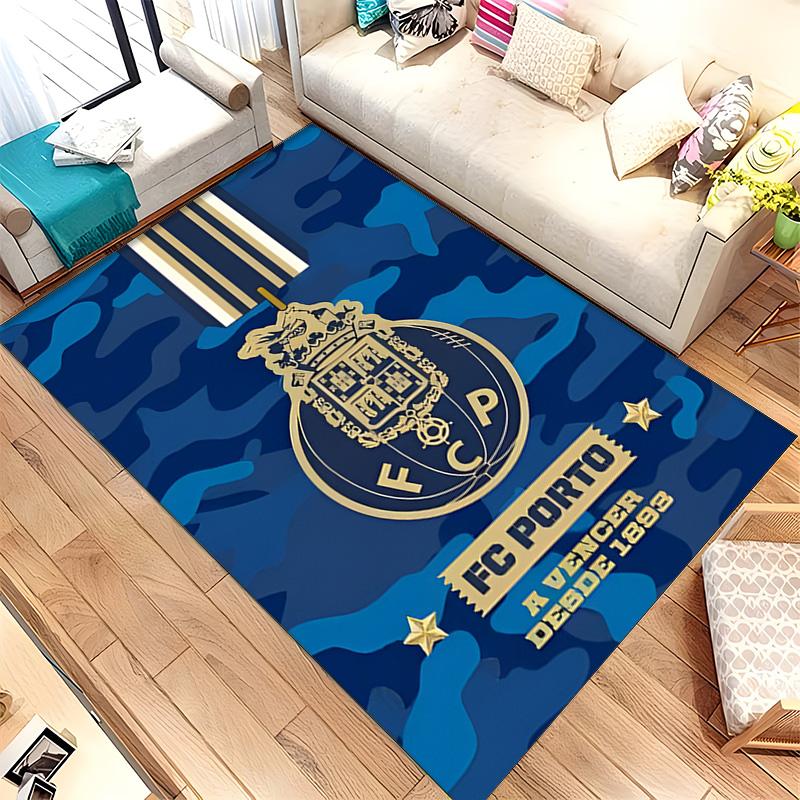Futebol Clube do Porto (1) Rug Suitable For Living Rooms Bedrooms Computer Rooms Dining Areas And Placement Under Tables And Chairs Also An Ideal Choi