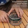 Magnetic Mosquito-repellent Incense Box Stainless Steel Outdoor Windproof Hollowed Multi-functional