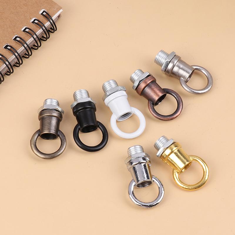 Retro Zinc Alloy Light Hook 10MM Thread M10 Antique Vintage Metal Ceiling Rose Light Base Chandelier Hook Light Adapter Fitting