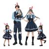 Judy Rabbit Police Officer Anime Cosplay Costume for Halloween Festival