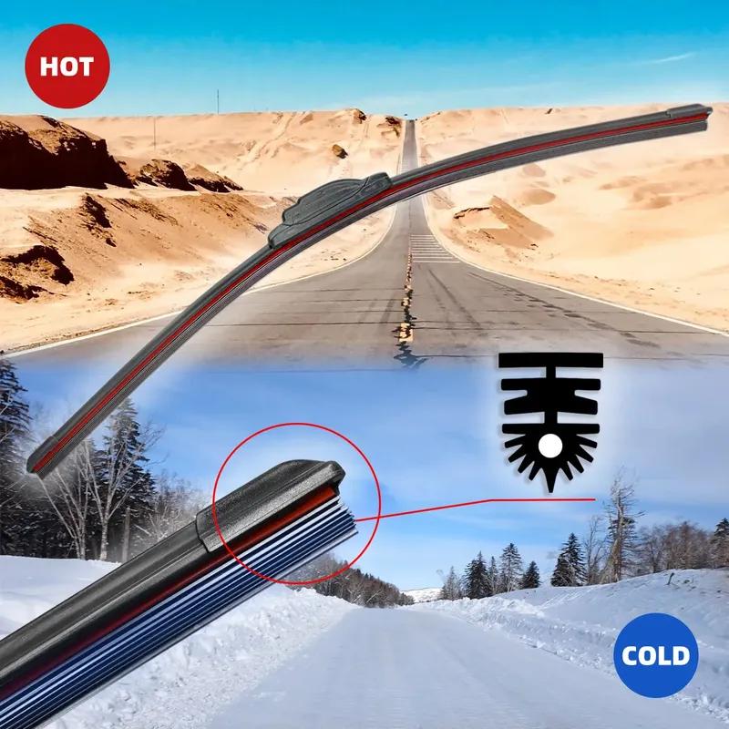 Front Windshield Layer Strip Wipers 2025 Latest Model Car Wiper For Peugeot 308SW T9 308 Estate 408 MK1 2010-