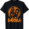 Gruseliges Retro DADCULA Halloween Dracula T-Shirt Geschenk T-Shirt