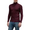 Men's Turtleneck Sweaters Men Pullovers Casual Slim Fit Sweater Male Bottoming Shirt Autumn Winter Warm High Elastic Tops