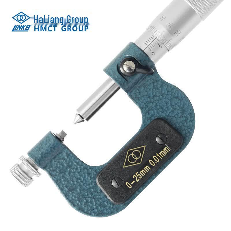 Haliang Thread Micrometer 0.01mm Resolution