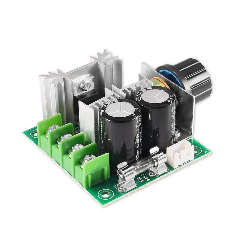 Dc 12V 24V 30V 40V 13Khz Pwm Dc Motor Speed Regulator Governor Speed Controller Switch 10A 1000Uf Continuously Variable Speed
