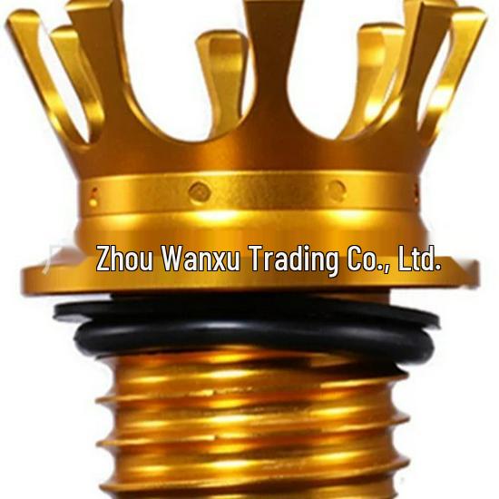 Harley Sportster XL 883/1200 Odvětrávací víčko nádrže ve stylu Crown - Pravotočivý závit