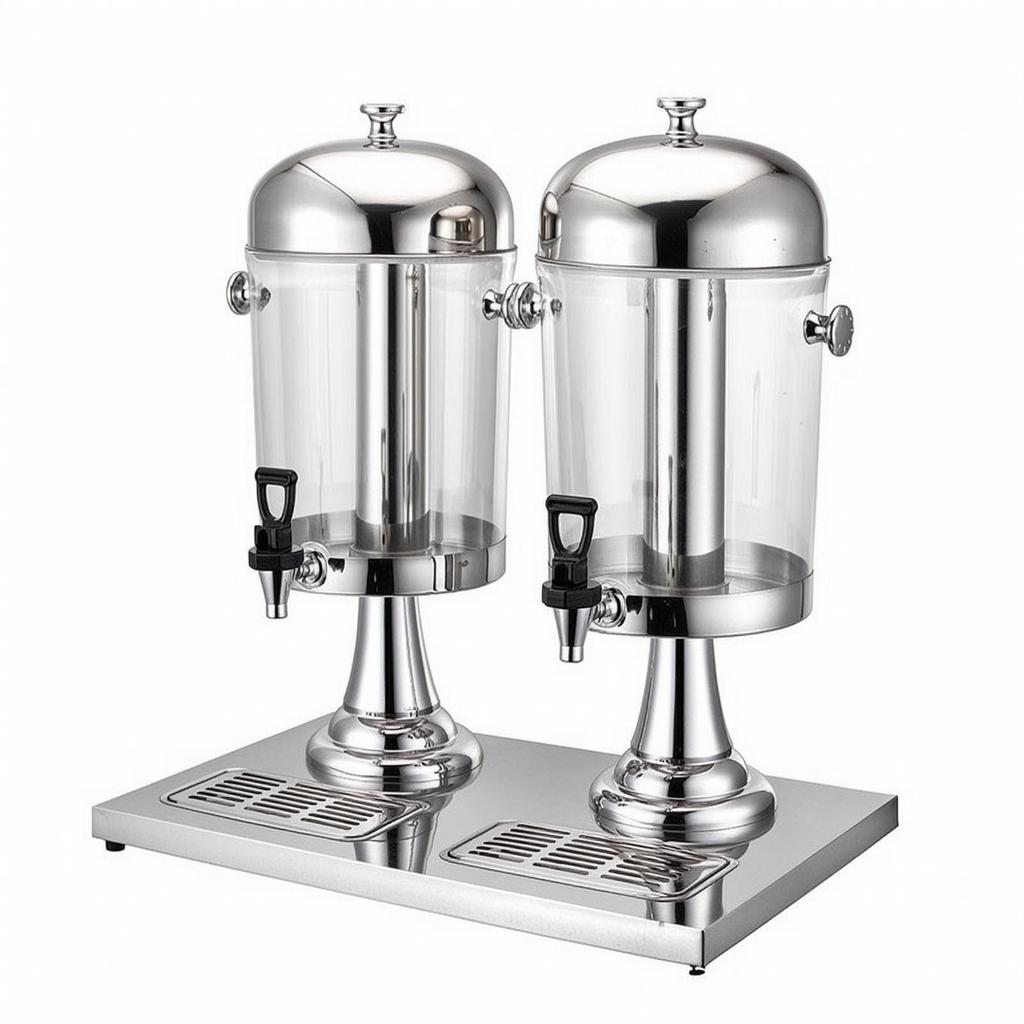 Two-Tap Beverage Dispenser Large Capacity for Catering, Hotels