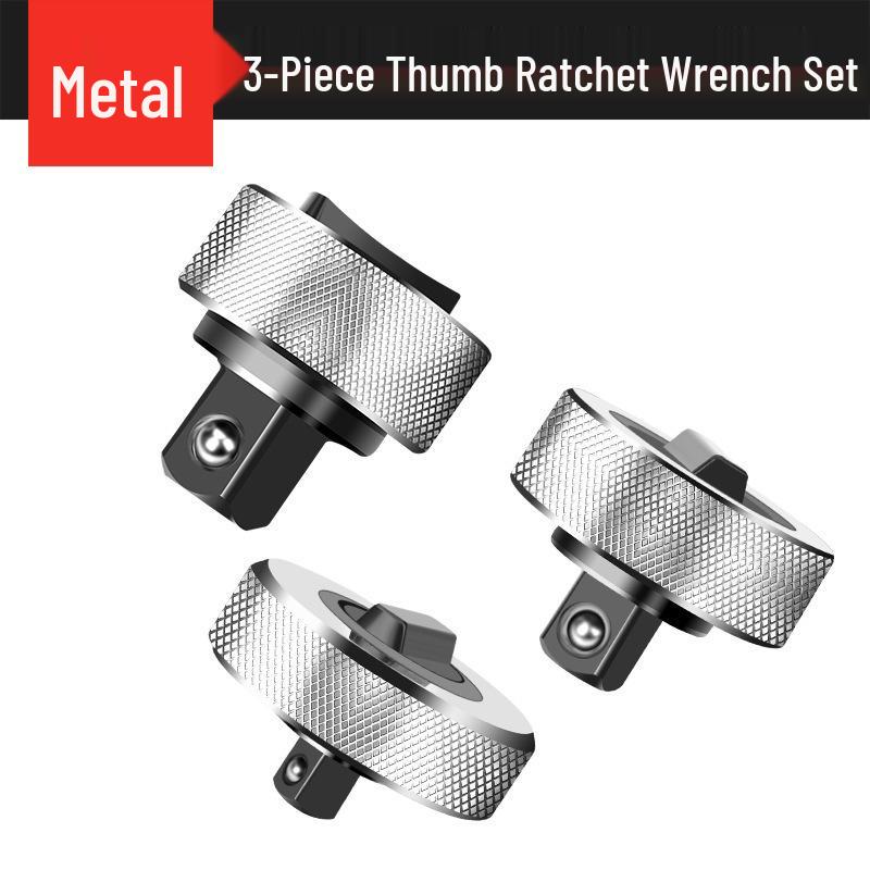 Mini Palm Thunder 3-Piece Ratchet Wrench Set 3-piece Metal Set
