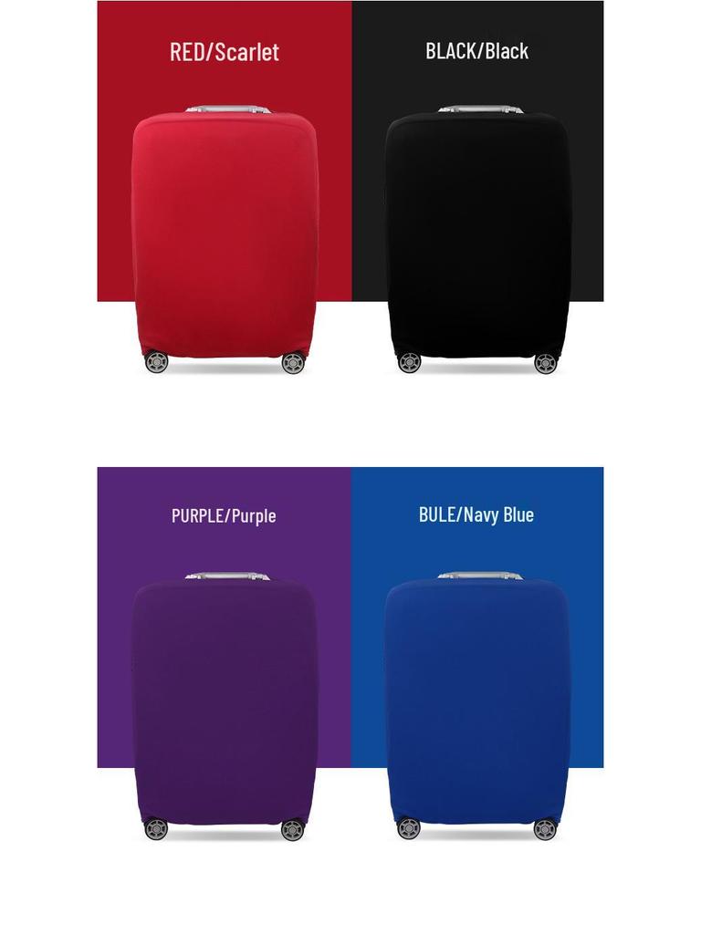 Tekerlekli Bavullar İçin Kalınlaştırılmış Elastik Bagaj Toz Kılıfı