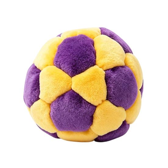 Soccer Sandbags, Soft Plush Football Sack with Spiral Fill, Portable Stress Relief Toy for Kids Adults for Outdoor Fun Foot Coordination Training