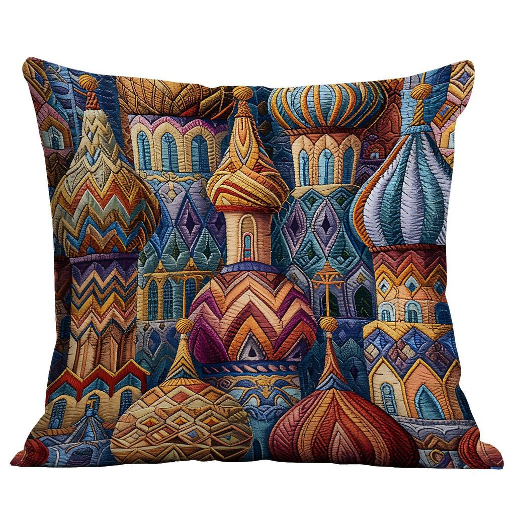 New Retro Creative Ethnic Style Pillowcase Home Living Room Hotel Cushion Pillowcase Decoration