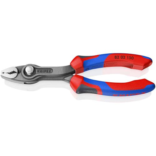Knipex TwinGrip Slip Joint Pliers, 150mm Comfort Handle, 8202-150